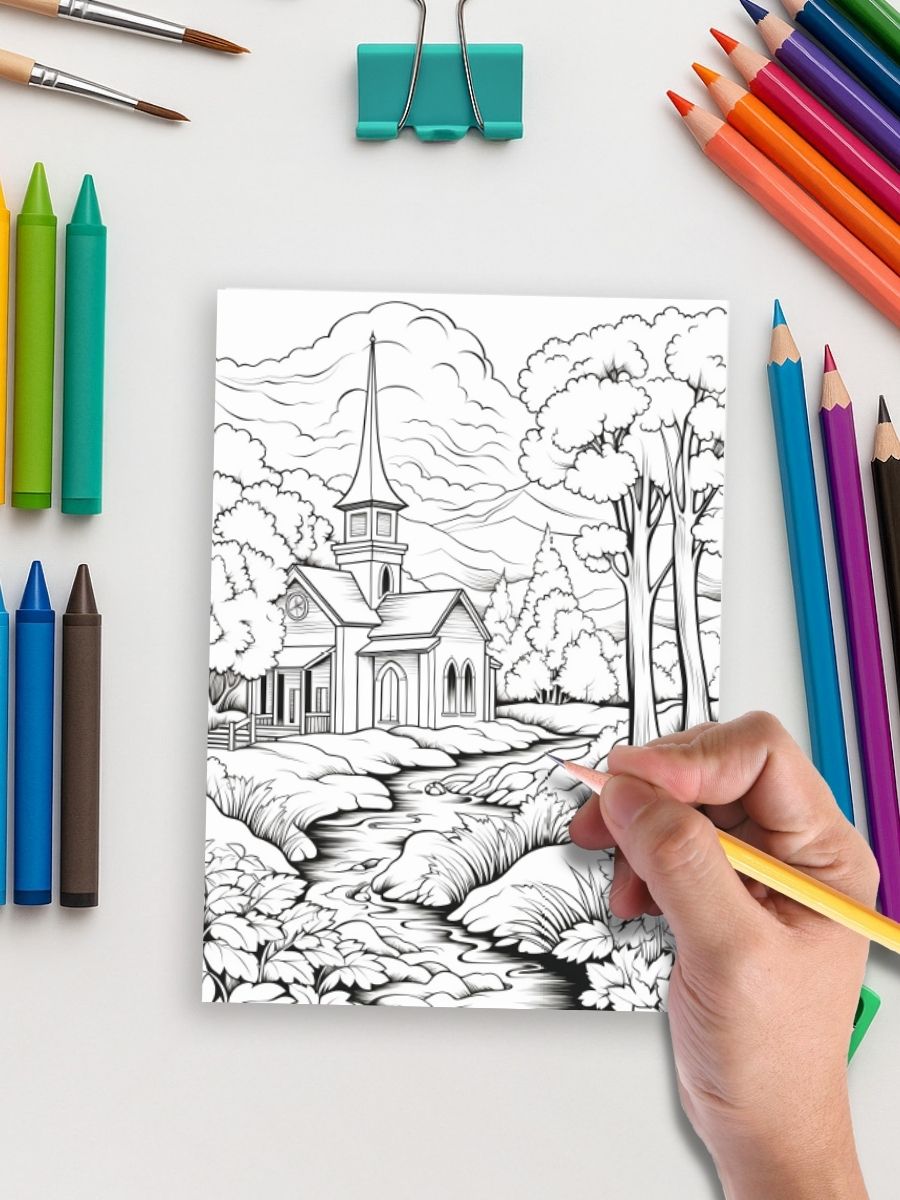 Autumn Dreams – 110 Seasonal Adult Coloring Pages - Image 5