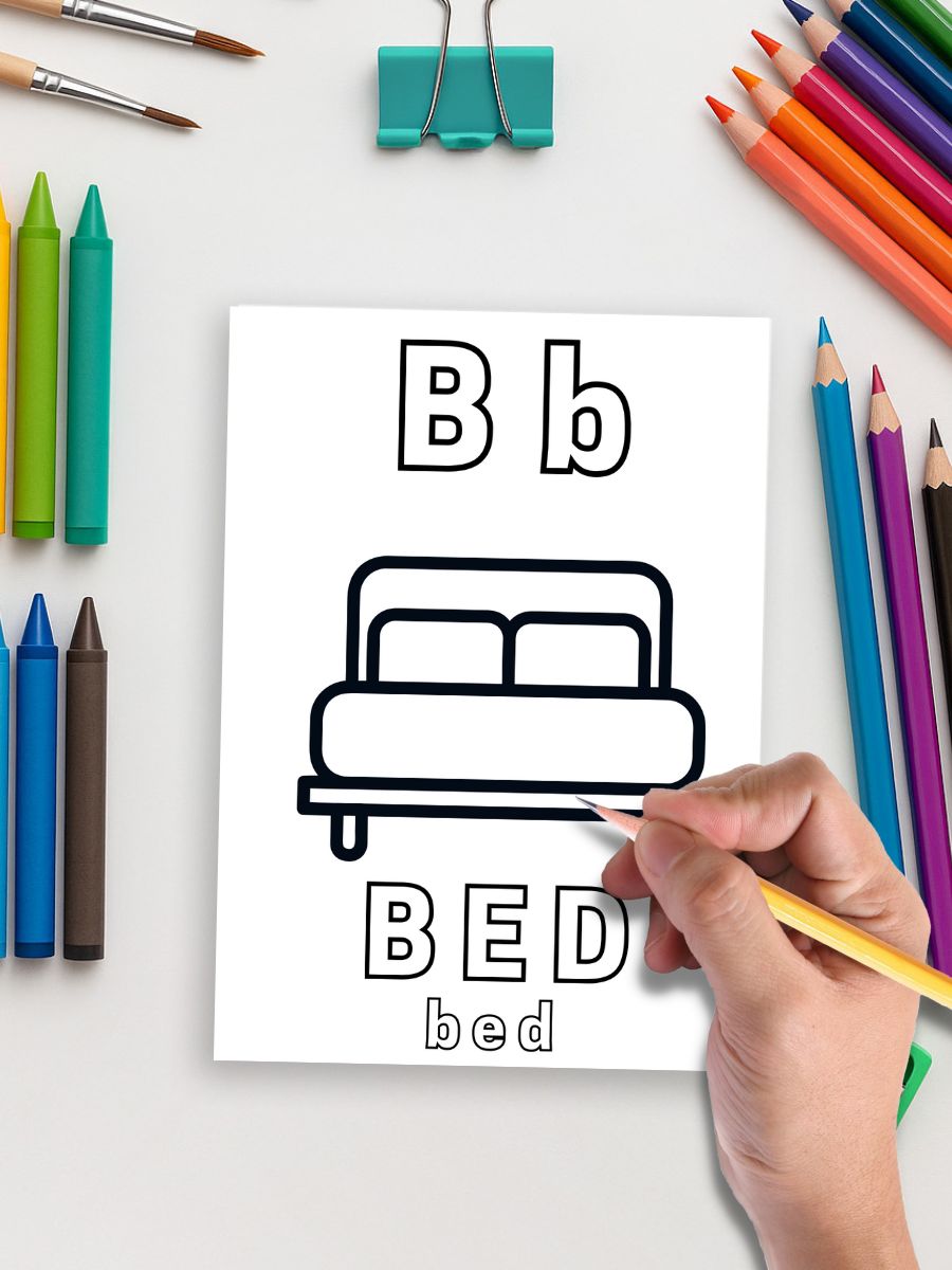 78 Preschool Alphabet Coloring Pages - Image 4